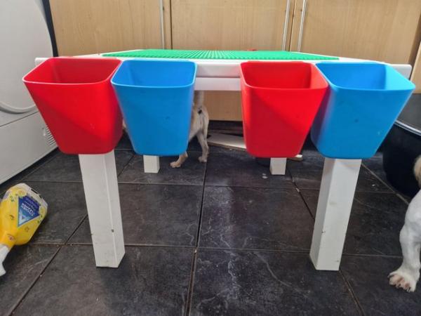 Image 1 of CHILDRENS LEGO TABLE FOR SALE