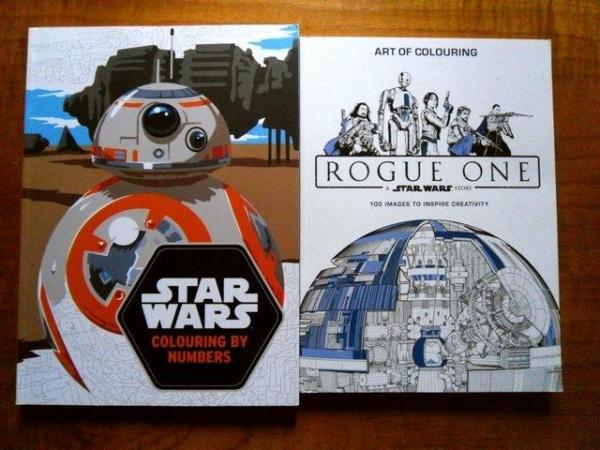 Image 2 of Star Wars - Colouring Books x 2 - BRAND NEW