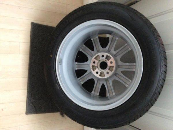 Image 3 of MAZDA ALLOY WITH BRAND NEW 17inch 225/75ZR tyre