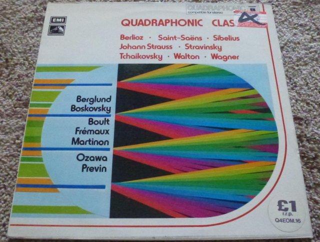 Preview of the first image of Quadraphonic Classics, vinyl LP.