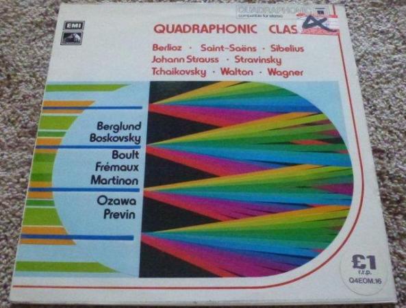 Image 1 of Quadraphonic Classics, vinyl LP