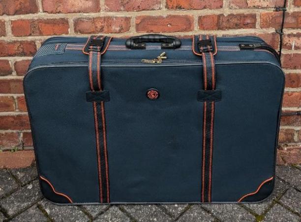 Image 1 of Blue Constellation Wheeled Suitcase