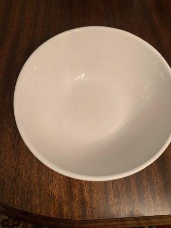 Image 2 of Large white Marks and Spencer’s pasta or salad bowl
