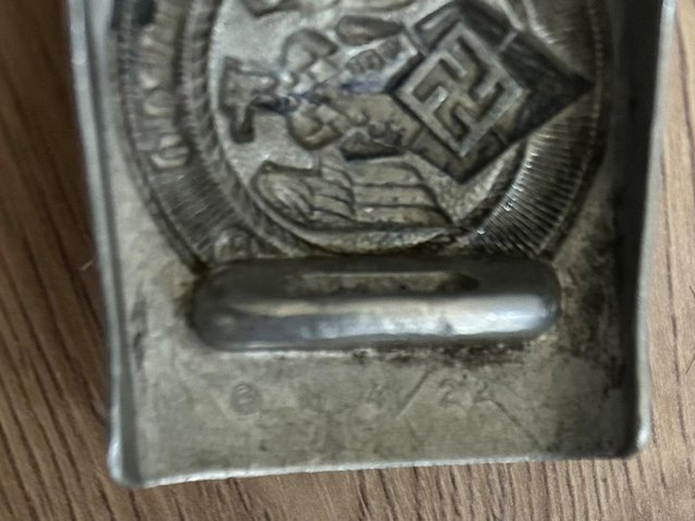 Preview of the first image of Genuine WW2 German Hitler Youth Belt Buckle.