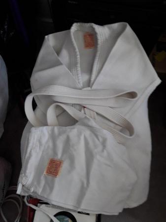 Image 1 of Childs judo suit.Childs judo suit size 1 ,good condition.