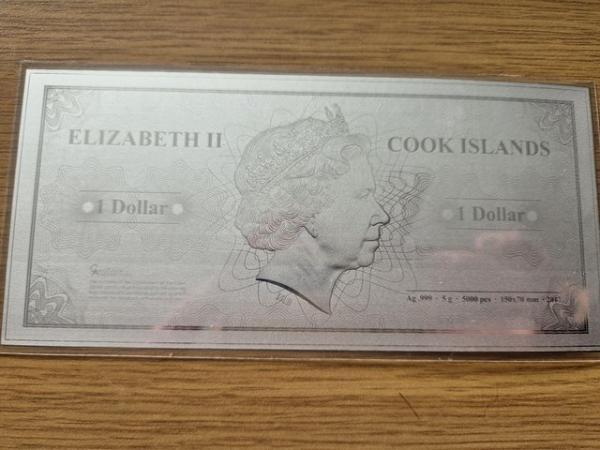 Image 1 of Skyline Cook Island Silver Dollars