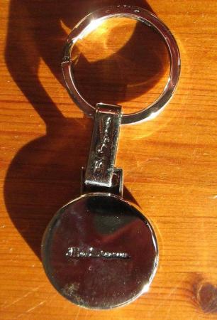 Image 2 of Ben Sherman Chrome Key Ring - Boxed