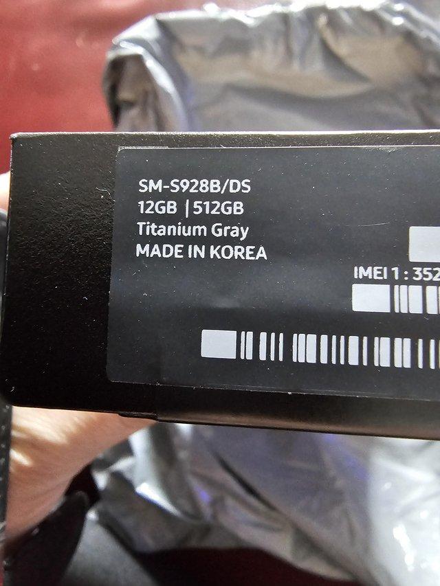 Preview of the first image of Brand new Samsung galaxy s24 ultra 512gb.