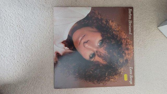 Image 2 of Barbara Streisland Love Songs Album in mint condition