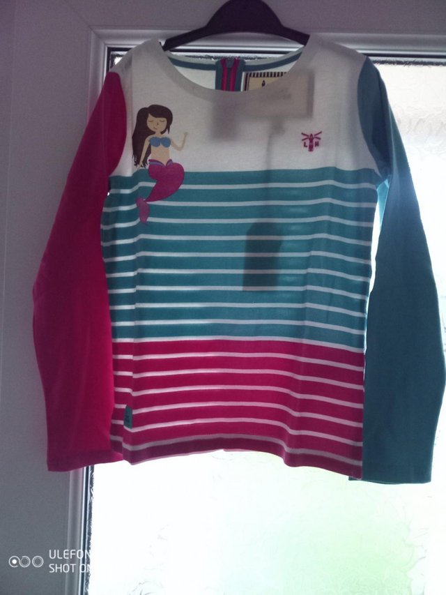 Preview of the first image of Lighthouse Girls Mermaid Top, age 7/8 years BNWT.