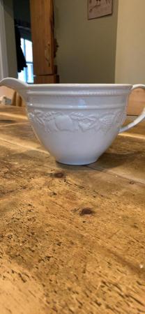 Image 3 of Pitcher/jug/ large white ceramic