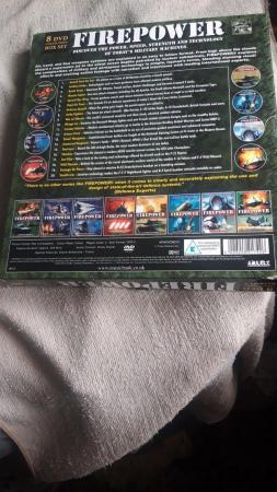 Image 1 of FIREPOWER 8 xBRAND NEW DVDS COLLECTOR'S SET ON WAR MACHINES