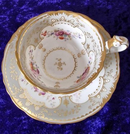 Image 3 of Ridgway Union Wreath Shape teacup and saucer