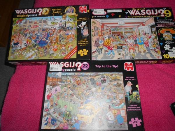 Image 2 of Wasgij puzzles x 3............