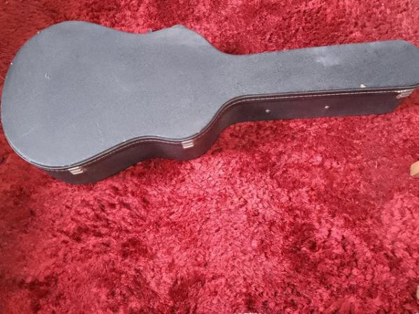 Image 3 of Metal string guitar with hard case