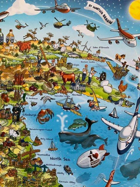 Preview of the first image of Best Of British 1000 piece jigsaw puzzle.