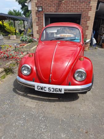 Image 2 of Classic VW Beetle 1974 - Red