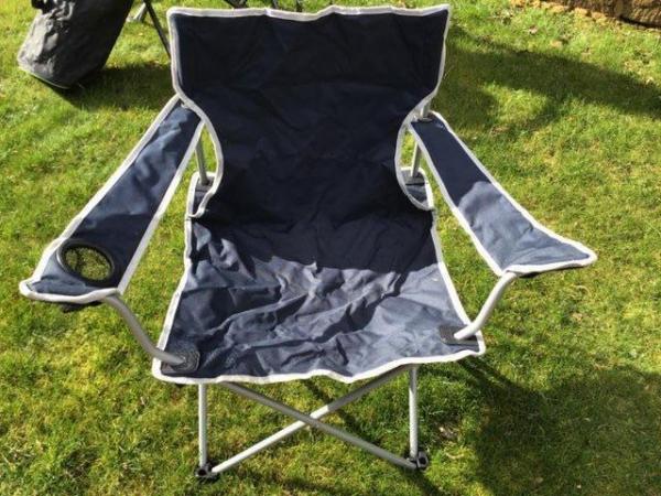 Image 1 of Camping Chair Foldable with Carry Bag