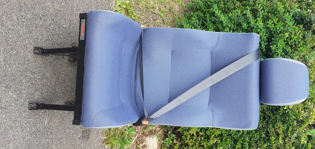 Image 2 of Unused Scot single seat  with inertia seat belt.
