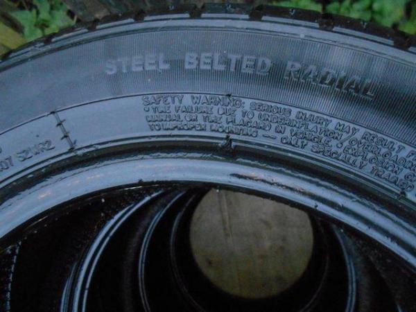 Image 3 of Set of 4 trailer tyres 195 / 50R 13 Ifor Williams Bateson