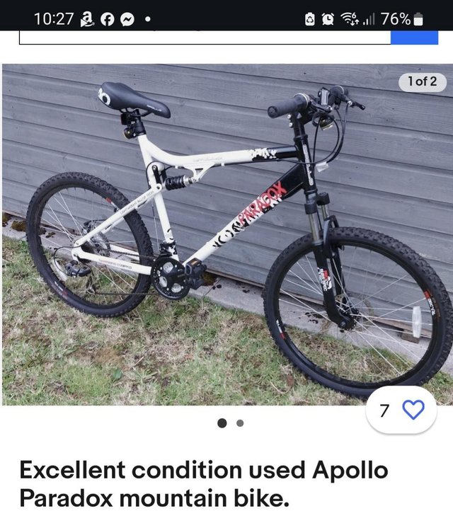 Mans apollo mountain bike - £70 ono