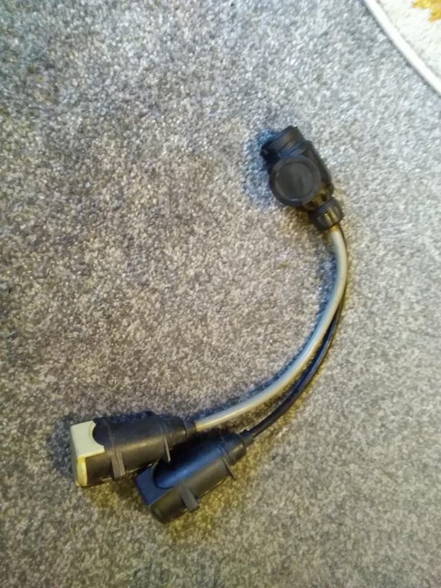 Preview of the first image of Towing electric lead adaptor 13pin to 7 pin.