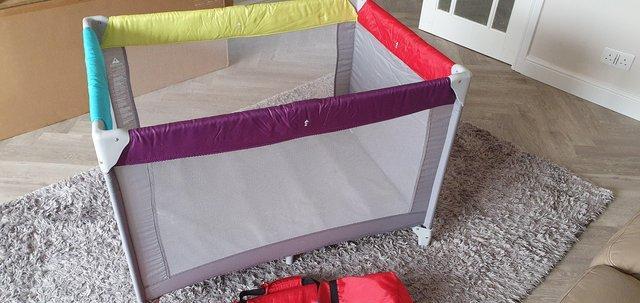 Preview of the first image of Mothercare 0m+ onwards Travel Cot.