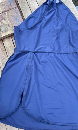 Image 2 of Cotton Traders Swim Skirt - Navy Blue