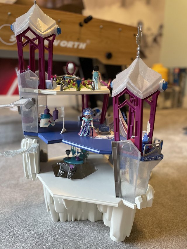 Preview of the first image of Playmobil Ice Castle includes all original pieces.