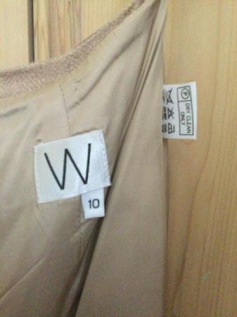 Image 14 of WALLIS vintage 90s Skirt Suit Size 12/10 Linen Silk Mix