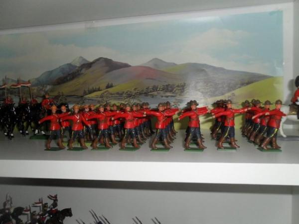 Image 7 of Britain's 1/32 scale Canadian Mounties 1960/70 Swoppets