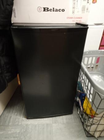 Image 2 of Small black larder under counter fridge