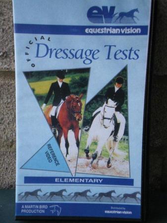 Image 1 of Official Dressage Tests: Elementary VHS Tape