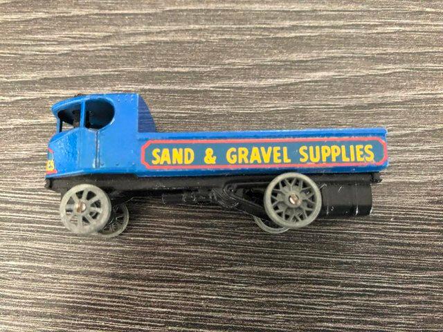 Preview of the first image of Vintage Sand and Gravel Toy Truck.