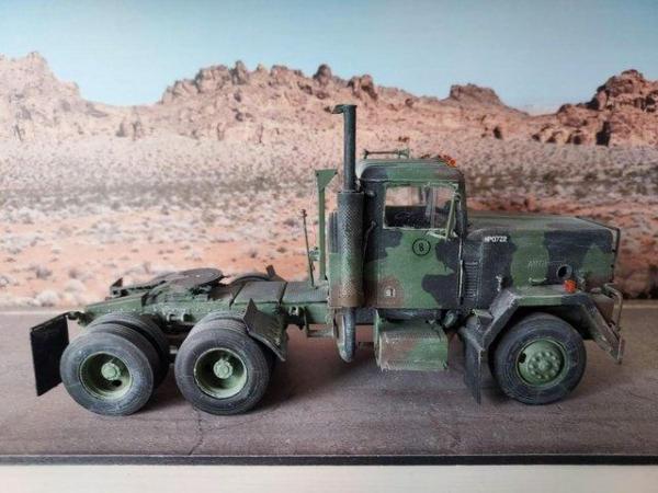Image 3 of 1/35 Scale U.S. Military Truck and Trailer