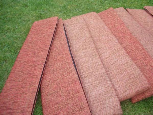 Image 2 of 9 Garden Bench Cushions ( good condition) Will Sell Single