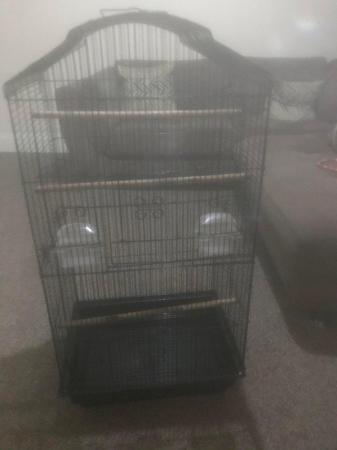 Image 1 of Bird cage and accessories for sale