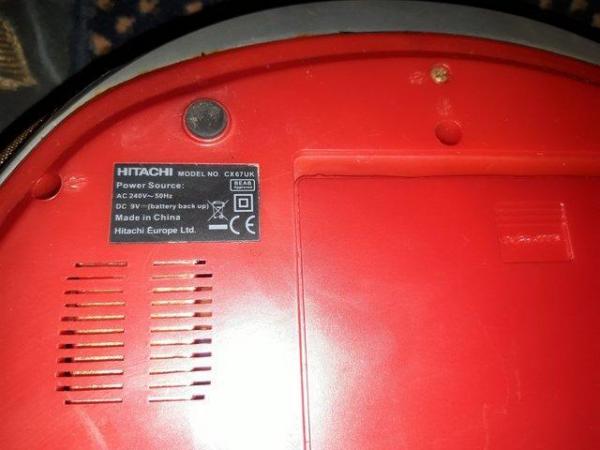 Image 2 of HITACHI CD Player  RADIO PORTABLE MAINS ,BATTERYUSED