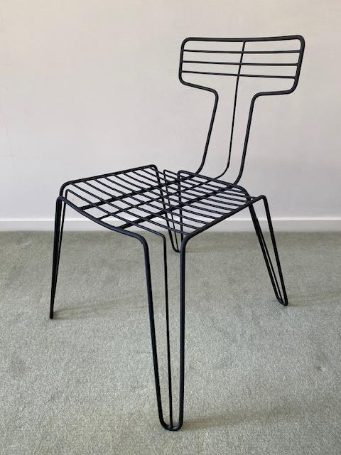 Preview of the first image of Seller Refurbished Tom Dixon Wire Chair.