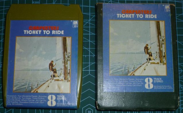 Image 3 of Carpenters, 8 Track Cassette, Ticket To Ride