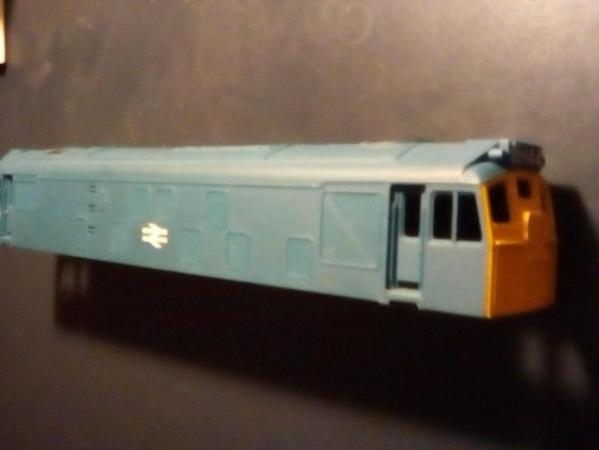 Image 1 of Hornby oo gauge class 25247 body only in BR blue