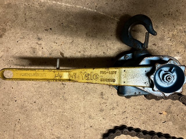 Preview of the first image of Yale PUL-LIFT ZUGHUB Ratchet Lever Hoist 1.5T.