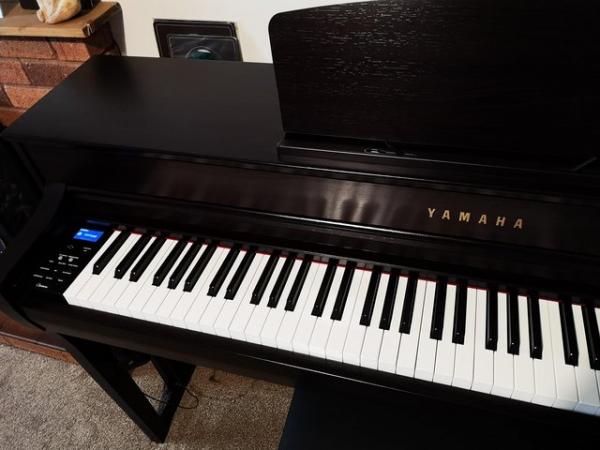 Image 3 of Yamaha CLP 735 digital piano for sale. Immaculate condition.