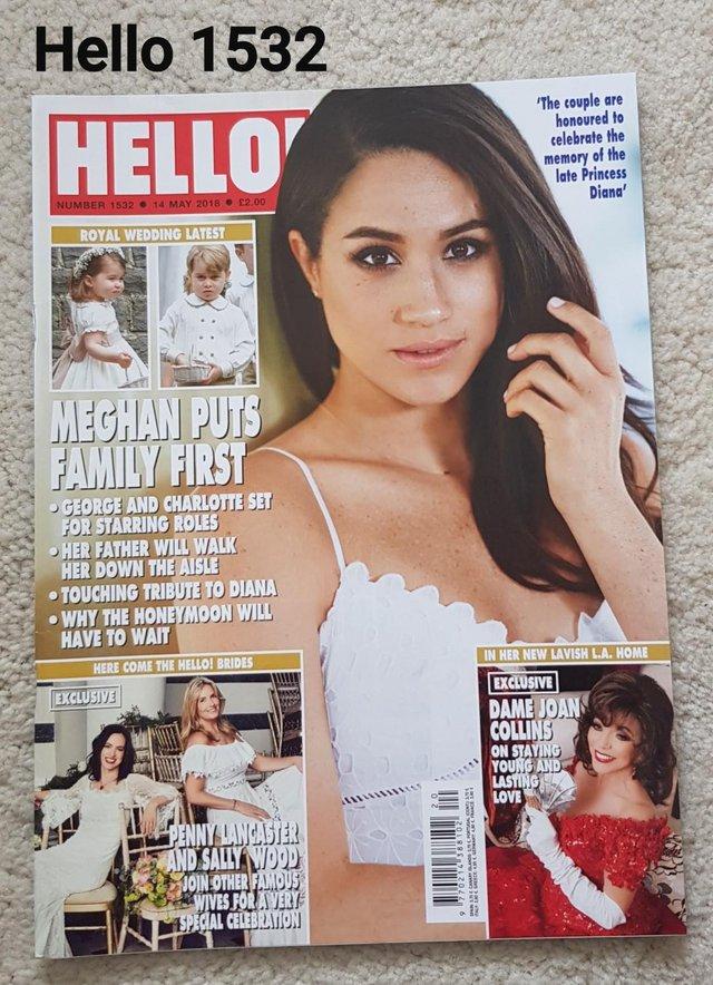 Preview of the first image of Hello Magazine 1532 - Royal Wedding Latest - Meghan.