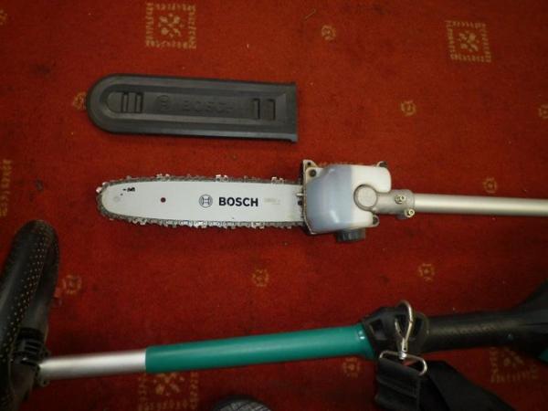 Image 3 of Bosch Hedge Cutter and Chainsaw