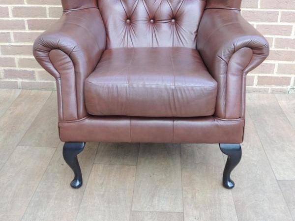 Image 14 of Wyvern Queen Anne Armchair (UK Delivery)