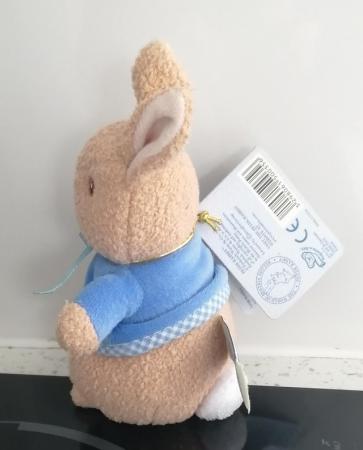 Image 2 of A Small Peter Rabbit Soft Toy. This is Peter Rabbit Himself