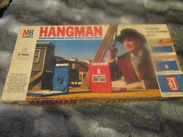 Image 2 of Hangman MB Games 1977 *Vincent Price*