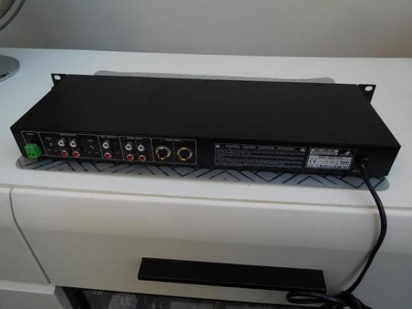 Image 1 of MONACOR VMX-440/SW Microphone Line Mixer PA 19" Rackmount 4