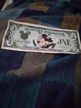 Image 1 of Original Disney One Dollar 1987